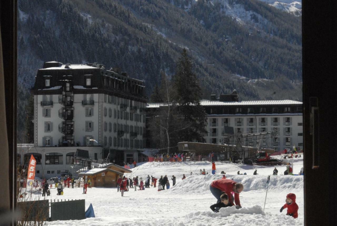 Front Ski Slope Chamonix Apartment Exteriér fotografie